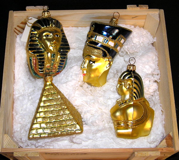 Egyptian style ornaments